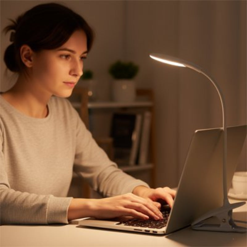 lampe de lecture ordinateur