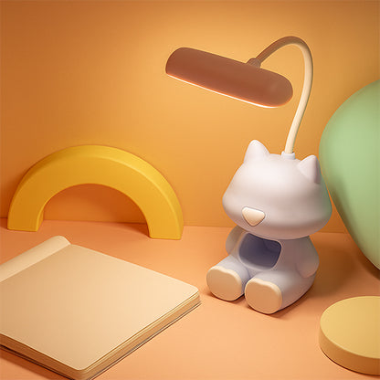 lampe de bureau chat violet lumière forte