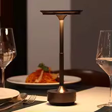 lampe de table noire gradation atmosphère