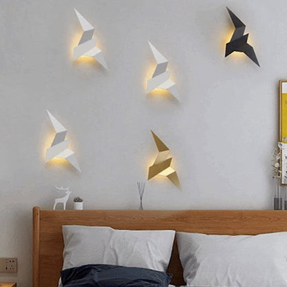 Applique murale chambre de trois couleurs