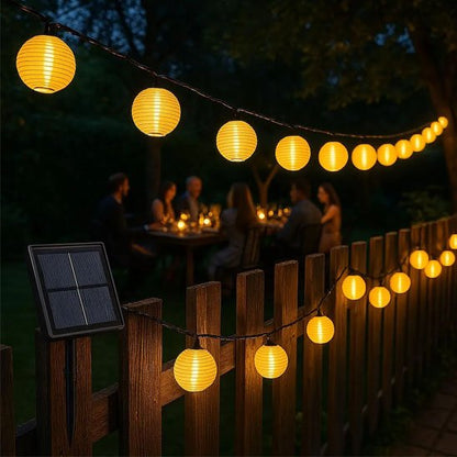 guirlande lumineuse solaire double