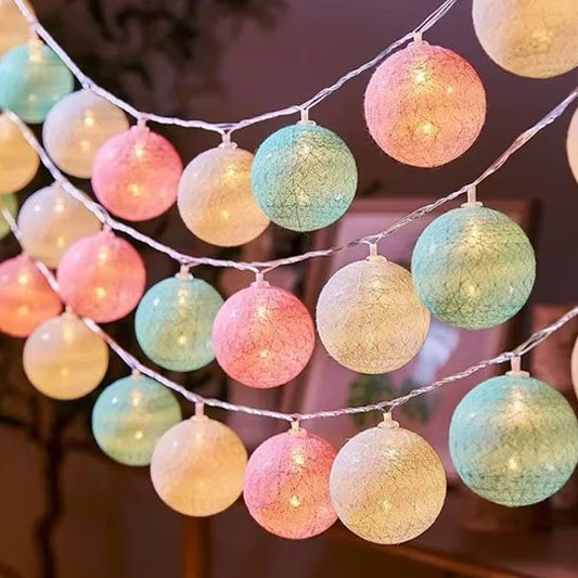 Guirlande lumineuse tons de pastel