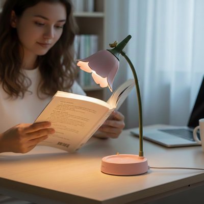 Lampe bureau lumière apaisante lecture