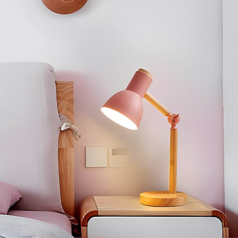 Lampe de bureau et de chevet rose