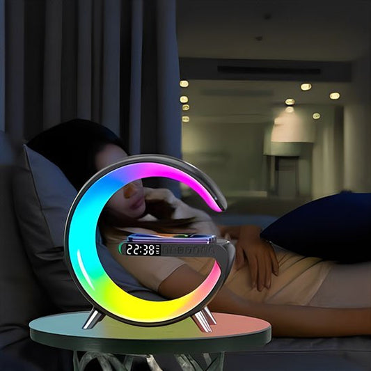 lampe de chevet design femme endormie paisiblement