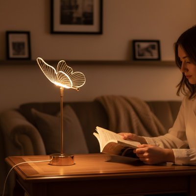 Lampe de lecture lumière chaude
