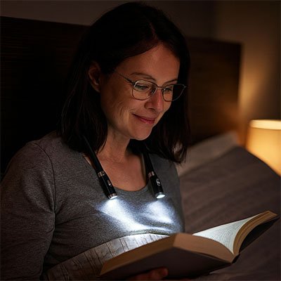 Lampe de lecture noire