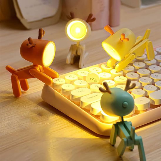 Lampes de bureau faciles à positionner 