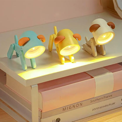 Lampes de bureau représentant des chiens de différentes positions